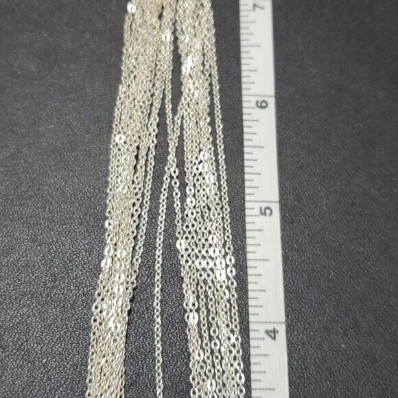 *Sale* Avon silver tone heart necklace & earring set - Picture 7 of 12